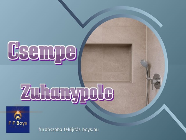 csempe zuhanypolc