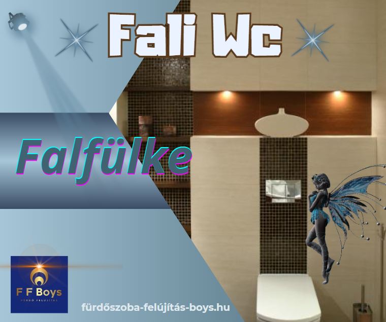 fali wc falfülke