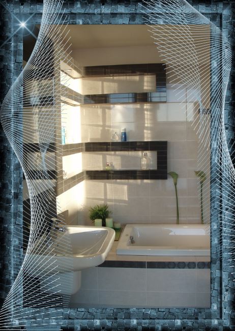 fürdőszoba felújítás falra épített polc