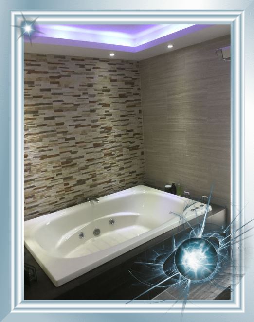 fürdőszoba felújítás álmennyezet falakat szegélyezve