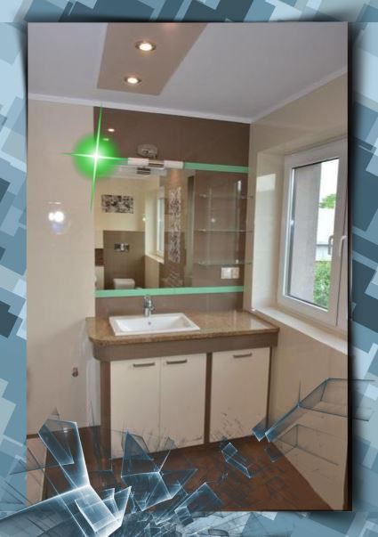 épített mosdó szennyestartóval