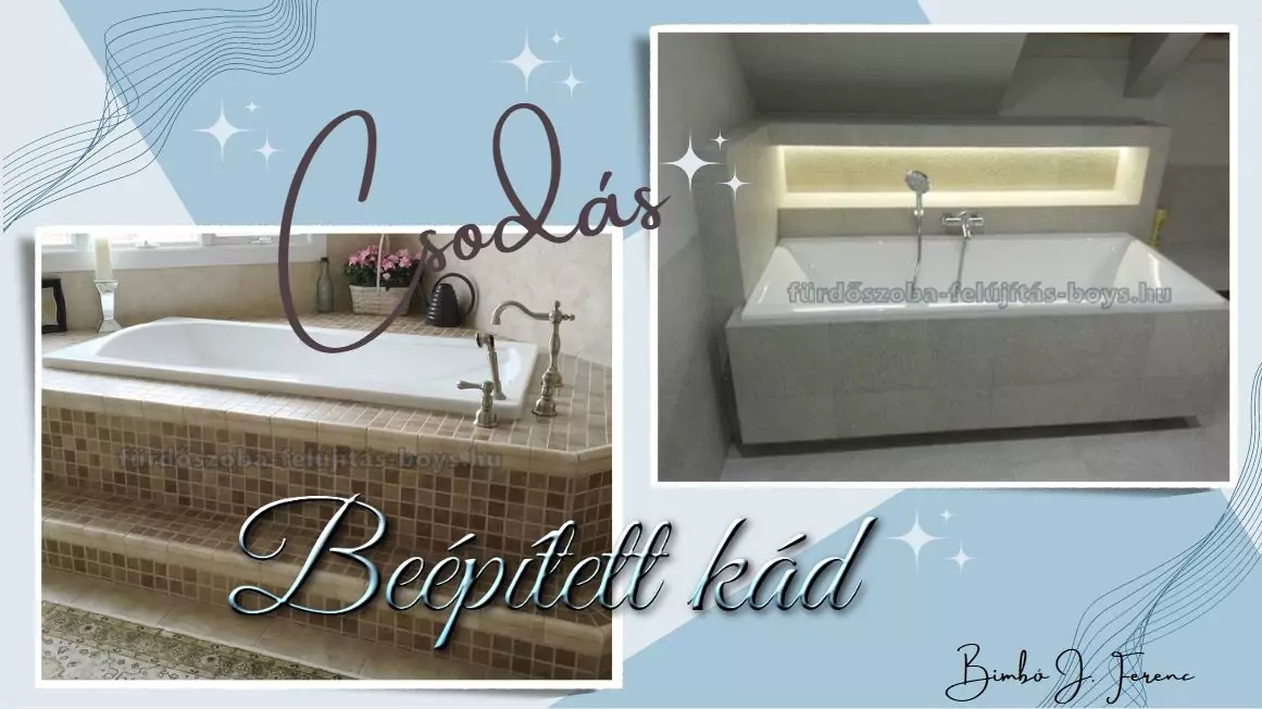 fürdőszoba kád beépítés munkák