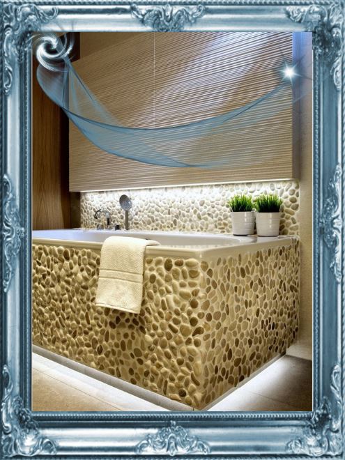 fürdőszoba felújítás kád hangulatvilágítás