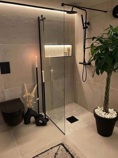 hangulat világítás a fürdőszobában