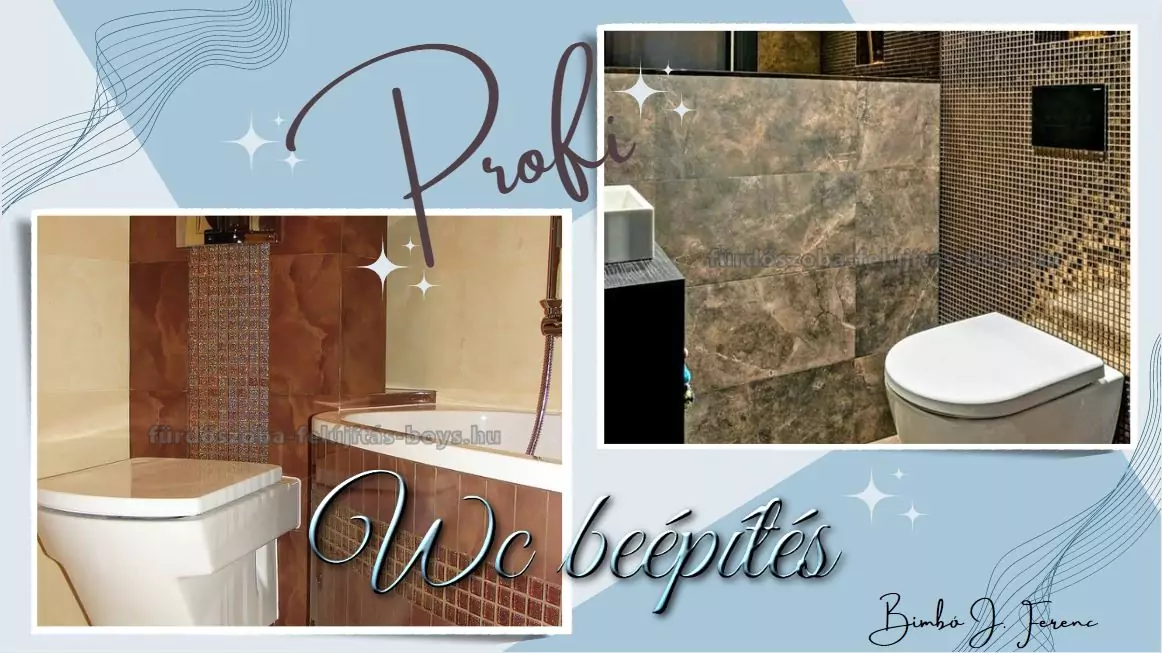 fürdőszoba átalakítás, wc beépítések