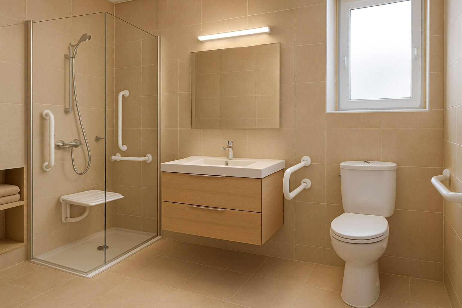 idősek furdoszobája