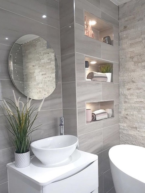 magas fürdőszoba polcok