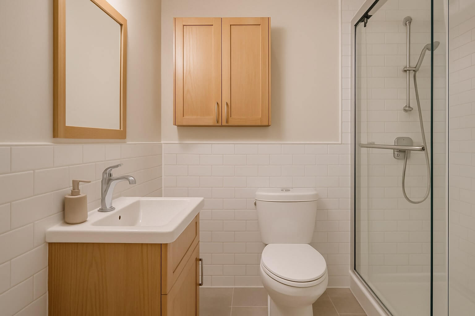 optimalizált furdoszoba