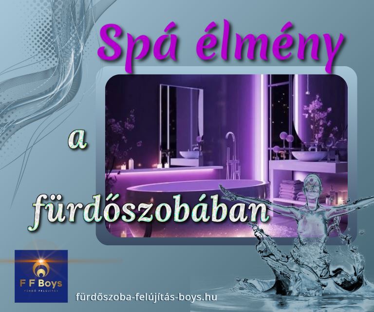 spá élmény fürdőszoba