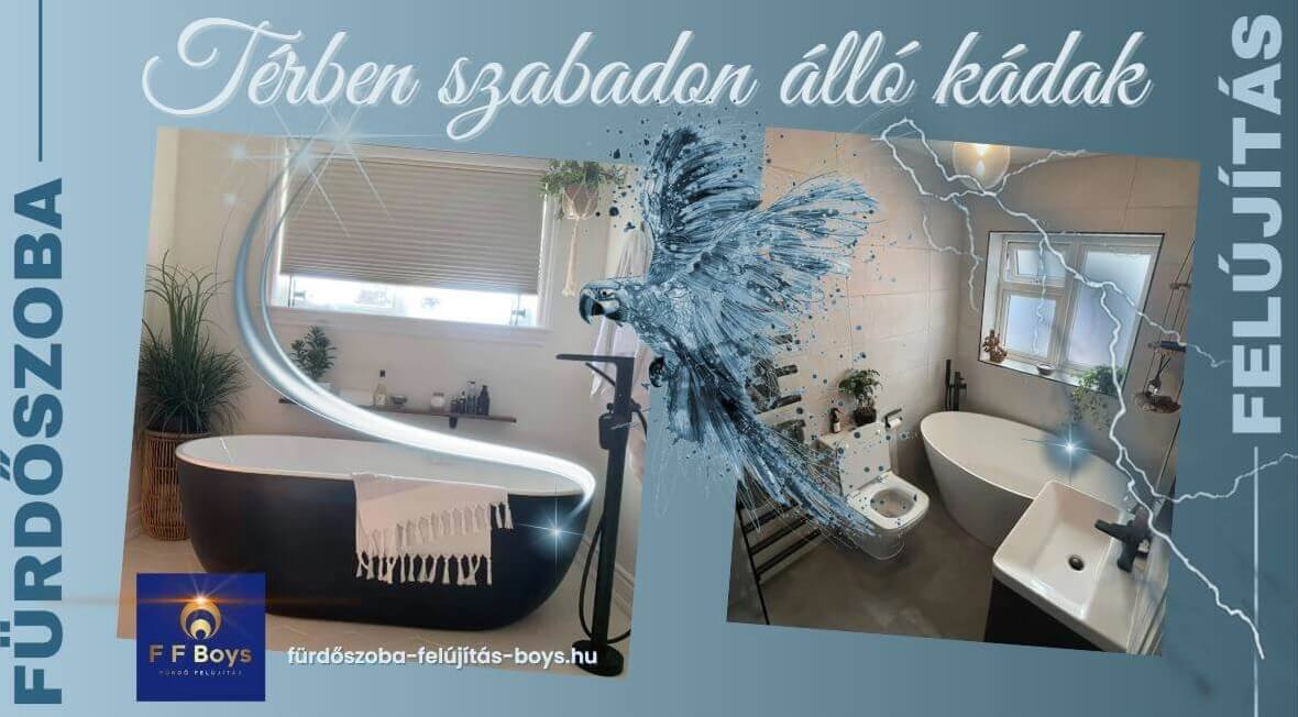 szabadon álló kád