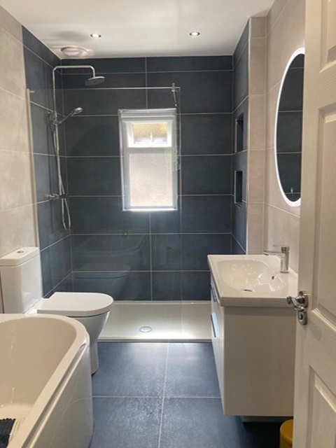 zuhanytálca beépítés